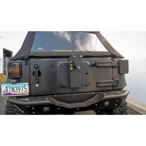 Addictive Desert Designs - ADD T95910NA01NA Rear Gate Tire Holder for Jeep Wrangler JK 2007-2018 - Image 3