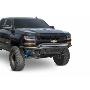 Addictive Desert Designs - ADD F363842940103 Lite Front Bumper with Top Hoop for Chevy Silverado 1500 2014-2018 - Image 2