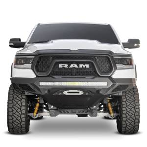 Addictive Desert Designs - ADD F611422770103 Stealth Fighter Winch Front Bumper with Sensor Holes for Dodge Ram 1500 Rebel 2019-2020 - Image 4
