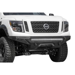 ADD F911402860103 Stealth Fighter Front Bumper with Sensor Holes for Nissan Titan XD 2016-2020