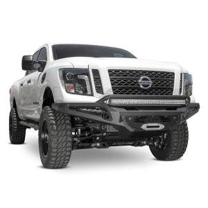 Addictive Desert Designs - ADD F917482860103 HoneyBadger Front Bumper for Nissan Titan XD 2016-2020 - Image 3