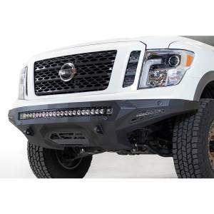Addictive Desert Designs - ADD F921402860103 Stealth Fighter Front Bumper with Sensor Holes for Nissan Titan 2016-2020 - Image 2