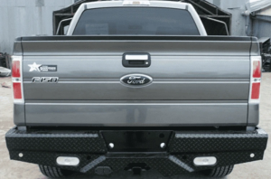 Frontier Gear 100-10-8009 Rear Bumper with Sensor Holes and Lights for Ford F250/F350 2008-2016