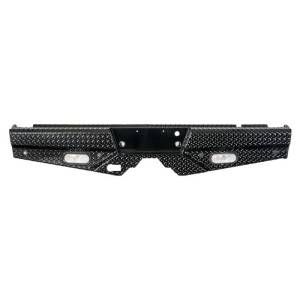 Frontier Gear 100-10-9011 Rear Bumper with Sensor Holes and Lights for Ford F150 2009-2014