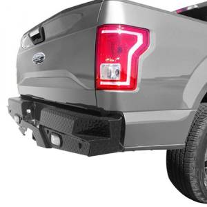 Frontier Gear 100-11-5011 Rear Bumper with Sensor Holes and Lights for Ford F150 2015-2019