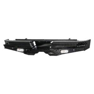 Frontier Gear 100-20-7009 Rear Bumper with Sensor Holes and Lights for Chevy Silverado 1500 2007-2013