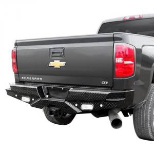 Frontier Gear - Frontier Gear 100-20-7012 Rear Bumper with Sensor Holes and No Lights for GMC Sierra 2500 HD/3500 HD 2007-2010 - Image 6