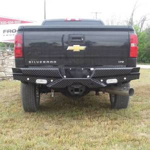 Frontier Gear - Frontier Gear 100-20-7013 Rear Bumper with Sensor Holes and Lights for GMC Sierra 2500 HD/3500 HD 2007-2010 - Image 2
