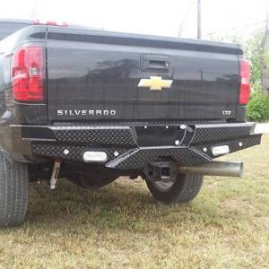 Frontier Gear - Frontier Gear 100-21-1012 Rear Bumper with Sensor Holes and No Lights for Chevy Silverado 2500 HD/3500 HD 2011-2014 - Image 5