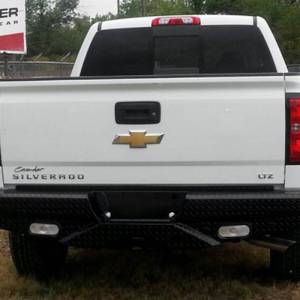 Frontier Gear - Frontier Gear 100-21-1012 Rear Bumper with Sensor Holes and No Lights for GMC Sierra 2500 HD/3500 HD 2011-2014 - Image 2