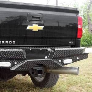 Frontier Gear - Frontier Gear 100-21-1012 Rear Bumper with Sensor Holes and No Lights for GMC Sierra 2500 HD/3500 HD 2011-2014 - Image 4