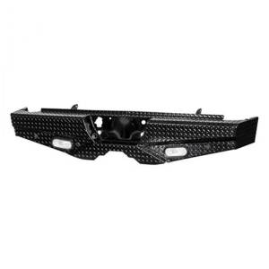 Frontier Gear - Frontier Gear 100-21-1013 Rear Bumper with Sensor Holes and Lights for GMC Sierra 2500 HD/3500 HD 2011-2014 - Image 4