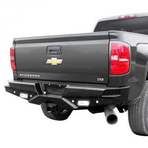 Frontier Gear - Frontier Gear 100-21-5012 Rear Bumper with Sensor Holes for Chevy Silverado 1500 2014-2018 - Image 6