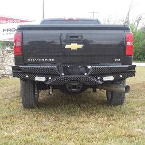 Frontier Gear - Frontier Gear 100-21-5013 Rear Bumper with Sensor Holes and Lights for Chevy Silverado 2500 HD/3500 HD 2015-2019 - Image 2