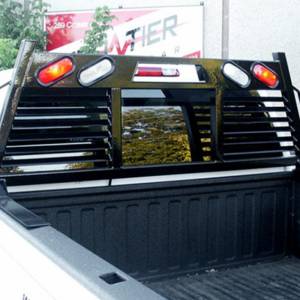 Frontier Gear - Frontier Gear 110-20-0009 Open Window Headache Rack with Backup Lights for Chevy Silverado and GMC Sierra 2500 HD/3500 HD 2020 New Body Style - Image 5