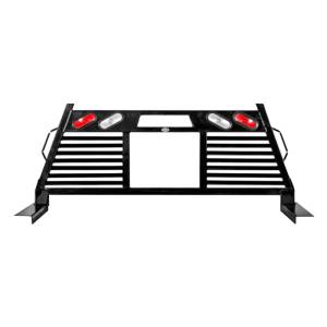 Frontier Gear 110-21-9009 Open Window Headache Rack with Backup Lights for Chevy Silverado and GMC Sierra 1500 2019-2020 New Body Style