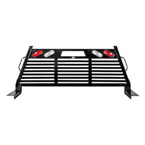 Frontier Gear 110-41-9008 Full Louvered Headache Rack with Backup Lights for Dodge Ram 1500 2019-2020 New Body Style