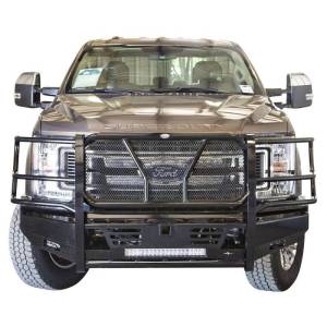 Frontier Gear 130-11-7006 Pro Front Bumper with Light Bar Compatible for Ford F250/F350 2017-2019