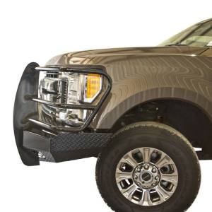 Frontier Gear - Frontier Gear 130-11-7006 Pro Front Bumper with Light Bar Compatible for Ford F250/F350 2017-2019 - Image 3
