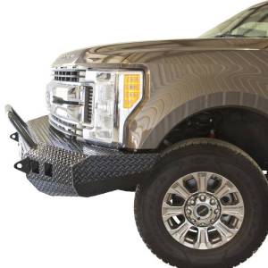 Frontier Gear - Frontier Gear 140-11-7012 Sport Front Bumper with Cube Light and Light Bar Compatible for Ford F250/F350 2017-2019 - Image 3