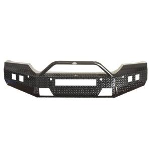 Frontier Gear 140-31-5008 Sport Front Bumper with Cube Light and Light Bar Compatible for GMC Sierra 2500 HD/3500 HD 2015-2019