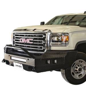 Frontier Gear - Frontier Gear 140-31-5008 Sport Front Bumper with Cube Light and Light Bar Compatible for GMC Sierra 2500 HD/3500 HD 2015-2019 - Image 3