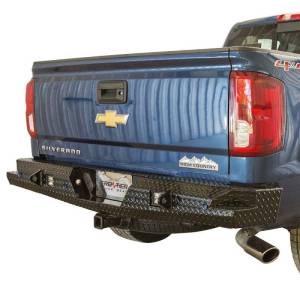 Frontier Gear - Frontier Gear 160-21-5013 Sport Rear Bumper with Sensor Holes and Cube Light Compatible for Chevy Silverado 1500/2500 HD/3500 HD 2014-2019 - Image 4