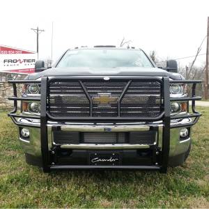 Frontier Gear - Frontier Gear 200-21-5006 Grille Guard with Sensor for Chevy Silverado 2500 HD/3500 HD 2015-2020 New Body Style - Image 2