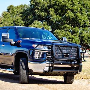 Frontier Gear - Frontier Gear 200-22-0008 Grille Guard with Sensor for Chevy Silverado 2500 HD/3500 HD 2020 New Body Style - Image 2