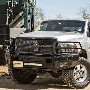 Frontier Gear - Frontier Gear 300-41-0007 Front Bumper with Sensor Holes and Light Bar Compatible for Dodge Ram 2500/3500 2010-2018 - Image 3