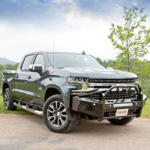 Frontier Gear 600-21-9010 Xtreme Front Bumper with Light Bar Compatible for Chevy Silverado 1500 2019-2020 New Body Style