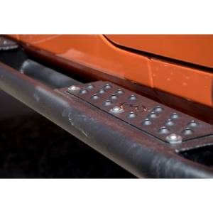 Expedition One - Expedition One JKRG100_2DR_PC Trail Series 2 Door Rocker Guards for Jeep Wrangler JK 2007-2018 - Textured Black - Image 3