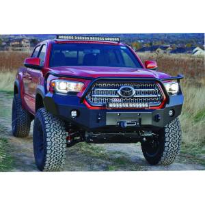 Expedition One - Expedition One TACOFB100_PC RangeMax Winch Front Bumper for Toyota Tacoma 2016-2020 - Textured Black - Image 2
