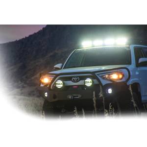 Expedition One - Expedition One 4RFB100_BB_PC Front Bumper with Full Grille Guard for Toyota 4Runner 2014-2019 - Textured Black - Image 2