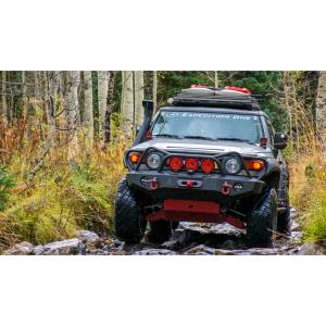 Expedition One - Expedition One FJCFB100_WY_PC Trail Series WyoOtto Front Bumper for Toyota FJ Cruiser 2007-2010 - Textured Black - Image 2