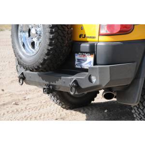 Expedition One FJCRB100-PC Trail Series Rear Bumper for Toyota FJ Cruiser 2010-2017 - Textured Black
