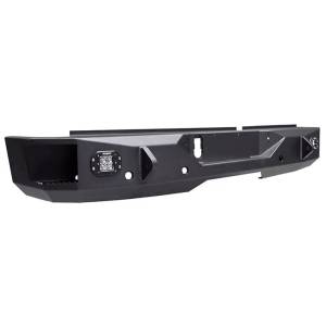 Backwoods - Backwoods BWDAR2-201ZZPPB Brute Rear Bumper with Sensor Holes for Dodge Ram 2500/3500 2010-2018 - Image 2