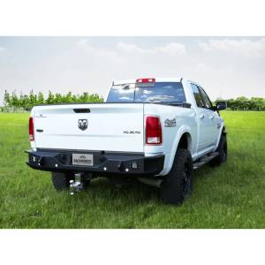 Backwoods - Backwoods BWDAR2-201ZZPPB Brute Rear Bumper with Sensor Holes for Dodge Ram 2500/3500 2010-2018 - Image 4