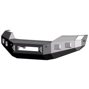 Backwoods - Backwoods BWGFS2-101YYFFB Brute Front Bumper with Sensor Holes for GMC Sierra 2500HD/3500 2015-2019 - Image 3