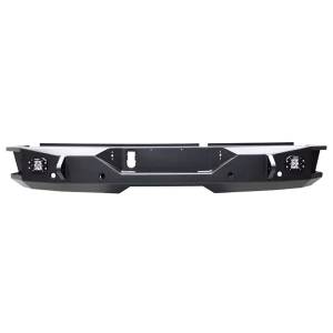 Backwoods BWGFS2-201ZZPPB Brute Rear Bumper with Sensor Holes for Chevy Silverado 2500 HD/3500 2015-2018