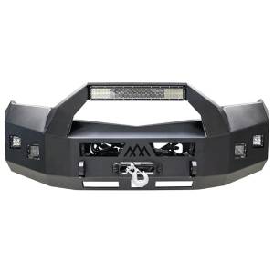 Backwoods BWMEMS-103XXLLB Nomad Winch Front Bumper with Bull Bar and without Sensor Holes for Mercedes Sprinter 2014-2018