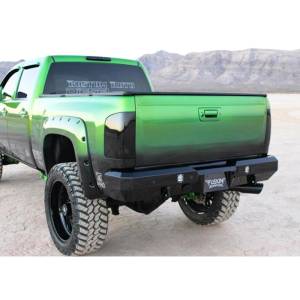 Fusion 0710GMCRB Rear Bumper for GMC Sierra 2500/3500 2007-2010