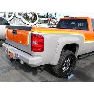 Fusion Bumpers - Fusion 0710GMCRB Rear Bumper for GMC Sierra 2500/3500 2007-2010 - Image 2