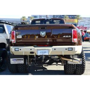 Fusion Bumpers - Fusion 09171500RMRB Rear Bumper without Sensor Holes for Dodge Ram 1500 2009-2018 - Image 3