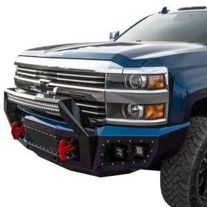 Flog Industries - Flog Industries FISD-C2535-1518F Front Bumper for Chevy Silverado 2500 HD/3500 HD 2015-2018 - Image 2