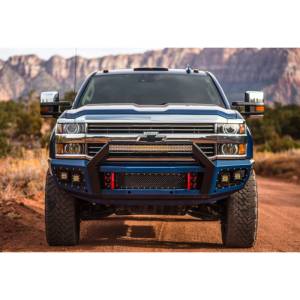 Flog Industries - Flog Industries FISD-C2535-1518F Front Bumper for Chevy Silverado 2500 HD/3500 HD 2015-2018 - Image 3