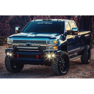 Flog Industries - Flog Industries FISD-C2535-1518F Front Bumper for Chevy Silverado 2500 HD/3500 HD 2015-2018 - Image 4