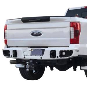 Flog Industries - Flog Industries FISD-F2535-1718R-S Rear Bumper with Sensor Holes for Ford F250/F350 2017-2021 - Image 2