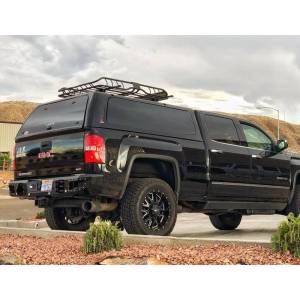 Flog Industries - Flog Industries FISD-G2535-0811R-S Rear Bumper with Sensor Holes for GMC Sierra 2500/3500/2500 HD/3500 HD 2008-2011 - Image 2