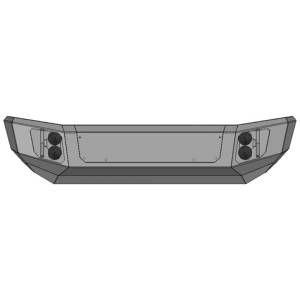 Flog Industries FISD-JJK-0718F-STBY Non-Winch Stubby Front Bumper for Jeep Wrangler JK 2007-2018